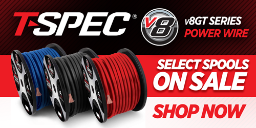 T-Spec v8GT Series Power Wire...Select spools on Sale...Shop now