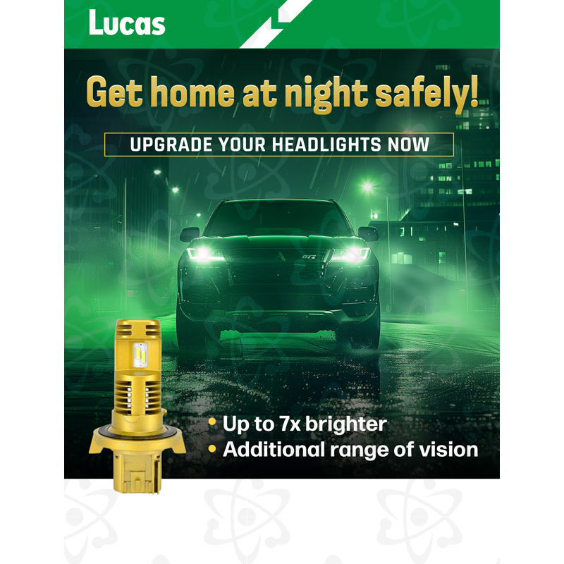 Upgrade Your Headlights - Lucas