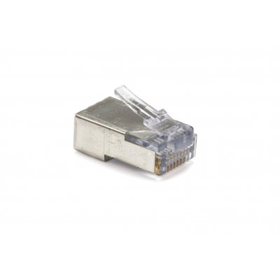 Platinum Tools EZ-RJ45 Shielded Cat 5e / 6 Connectors (50 pk)