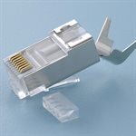 Platinum Tools RJ45 Cat 6a 10Gig Shielded Clamshell (50pk)