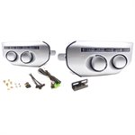 Rostra 2007-14 Toyota FJ Cruiser Running Lights (chrome)