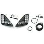 Rostra 5-LED Toyota Camry LE Daytime Running Lights (black)