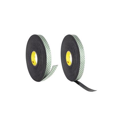 Install Bay 1"x36 yd Double Coat Urethane Foam Tape (blk)