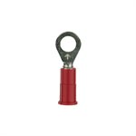 Install Bay 22-18 ga #6 3M Vinyl Ring Terminal (red, 100 pk)