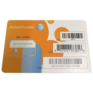 GOTW3 AT&T SIM Card