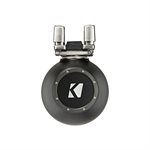 KICKER  9" 4-ohm Horn- Loaded Tower System, Pair (charcoal)