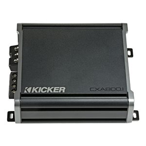 KICKER CXA800.1 CX Series 800 Watt Mono Class D Subwoofer Amplifier