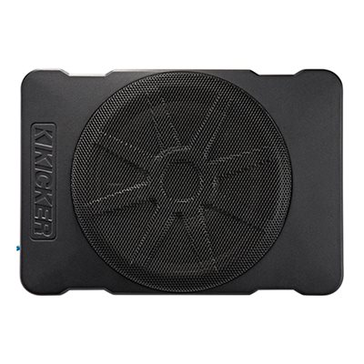 KICKER 10” Hideaway HS10 Compact Powered Subwoofer