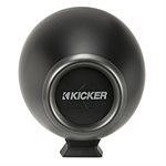 KICKER KMFC8 8" Coaxial 4-ohm Marine Tower System, Flat Mount (black, pair)