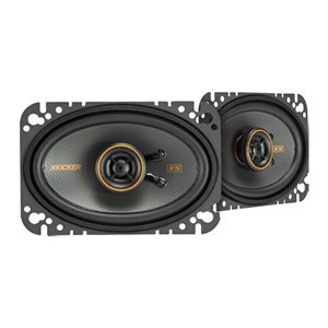 KICKER KSC460 4x6” KS-Series 4-ohm 2-Way Coaxial Speaker