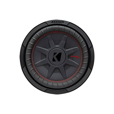 KICKER CWRT102 10” CompRT DVC 2-Ohm 400W Subwoofer (single)