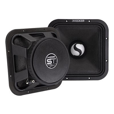 KICKER ST9MR4 9" Street Series 4-Ohm Square Midrange Speakers (pair)