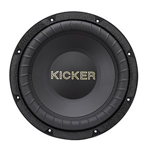 KICKER 50th Anniversay Gold Edition 10" Dual 4 Ohm 800w RMS