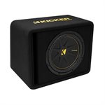 KICKER CompC 12" (30cm) Subwoofer in Vented Enclosure, 4-Ohm