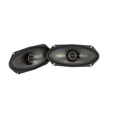 KICKER 4x10" (100x250mm) Coax Speakers w / .5"(13mm) Tweeters,