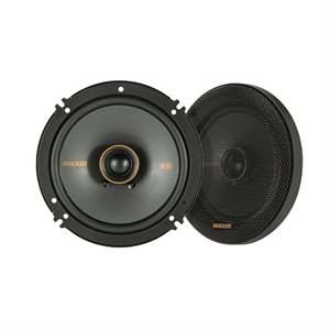 KICKER 6.5" (160mm) Coax Speakers w / .75"(20mm) Tweeters, 4oh