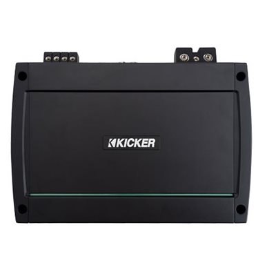 KICKER Marine 1500w Mono Class D Subwoofer Amplifier, RoHS Compliant