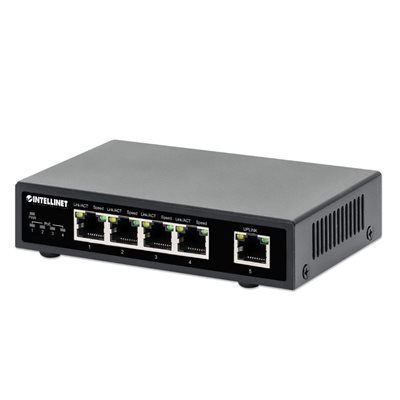 Intellinet 5 Port Gigabit Ethernet POE+ Switch