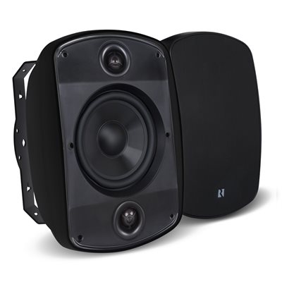 Russound 6.5" 5 Series Single-Point  Outdoor Speaker Mark 2, (each)(black)