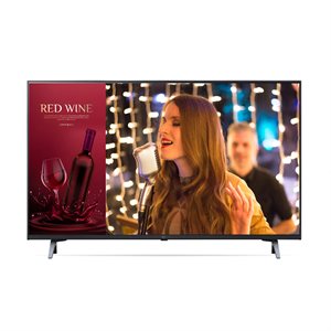 LG 75” Commercial 4K LED UR340C TV | 120Hz, HDR