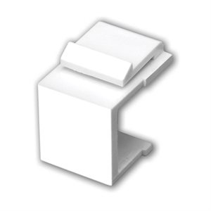 Vanco Blank Keystone Inserts- Type: Blank (White) (5-Pack)