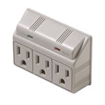 Steren 3 Outlet 270J Plug-In Surge