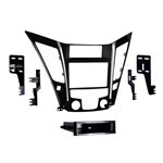 Metra 2011+ Hyundai Sonota SDIN / DDIN Dash Kit (black / silver)