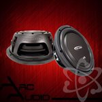 ARC Audio A-Series Flat 10" Subwoofer, Dual 4-Ohm, 500W Peak, 250W RMS