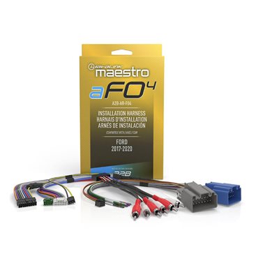 Idatalink Amp Replacement Harness 2017-2020 Ford Vehicles with A2B Amplifiers