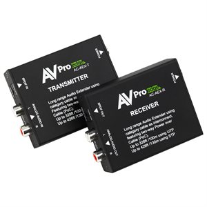 AVPro Edge 100M Uncompressed Audio Extender over standard CA