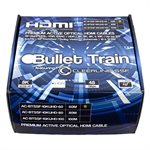 Bullet Train Active Optical HDMI Cable 10K 48Gbps 60M