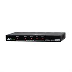 AVPro Edge 18Gbps Distribution Amp 1x4 w /  Scaler and Audio E