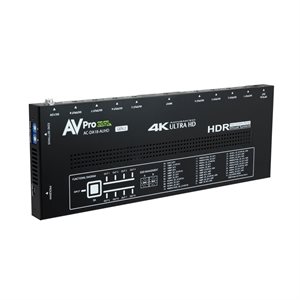 AVPro Edge 18Gbps 1x8 Distribution Amp w /  Advanced EDID Mgmt