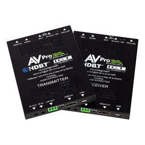 AVPro Edge Ultra Slim 40m (70m HD) 4K60 4:4:4, HDBaseT Extender