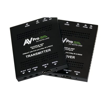 AVPro Edge Ultra Slim 4K HDMI via HDBaseT 70 Meter Extender