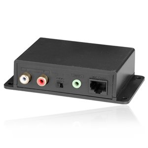 ZUUM Stereo / Mini Stereo Audio Cat 5 / 6 Extender