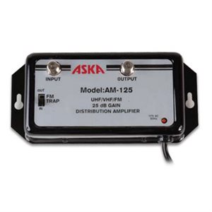 ASKA UHF / VHF / FM Distribution Amplifier with FM Trap