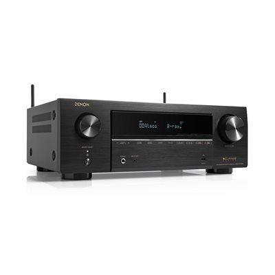 Denon 7.2ch 80W 8K AV Receiver w / 3D Audio & HEOS