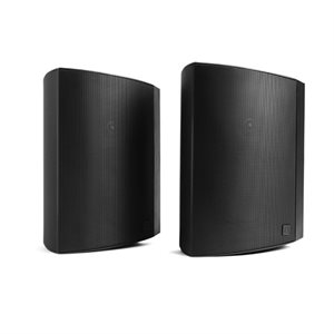 Def Tech All Weather Indoor / Outdoor Speaker w /  Bracket pair (black)