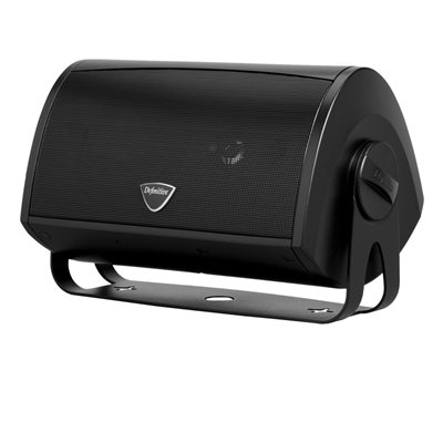 Def Tech Indoor / Outdoor Loudspeaker w / Bracket (black)(single