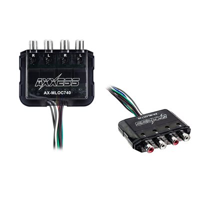 Axxess Mini 80 Watt in 4 Channel LOC / Turn-On