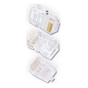 Ethereal 8-Pin Cat 6 RJ45 Crimp Connector (50 pk)