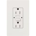 Lutron 15A GFIC Self Testing Receptacle(white)