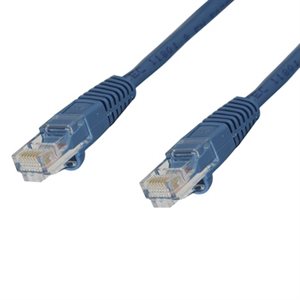 ZUUM 3' Cat 5e Molded Snagless Patch Cable (blue)