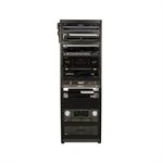 Sanus 26" Tall AV Rack 15U Stackable Skeleton Rack