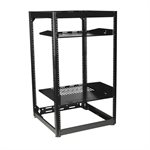 Sanus 35" Tall 20U Stackable Skeleton AV Rack