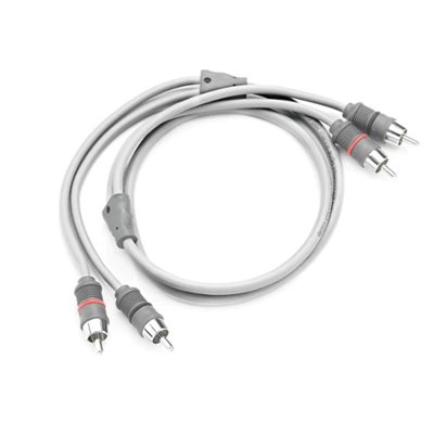 Clarion Marine 2-ch Twisted-Pair Marine Audio Interconnect w /  Molded Connec