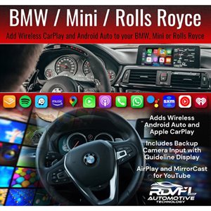 RDV Wireless Carplay / Android Auto for select Rolls Royce