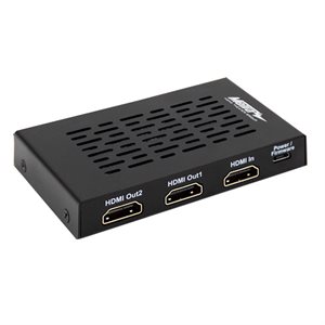 Ethereal HDMI SPLITTER 1 IN / 2 OUT  HDMI 2.0, HDCP 2.2, 18Gbps, HDR