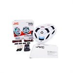 JVC 6.5" Marine 2-Way Coaxial 4-Ohm 260W LED Illumination Speakers (white) (pair)